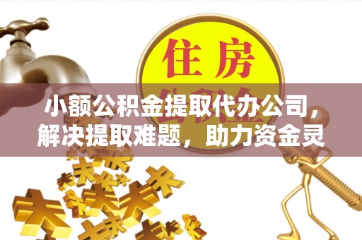 西昌小额公积金提取代办公司，解决提取难题，助力资金灵活使用