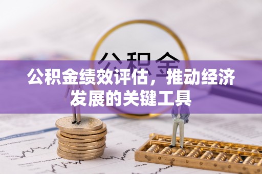 西昌公积金绩效评估，推动经济发展的关键工具