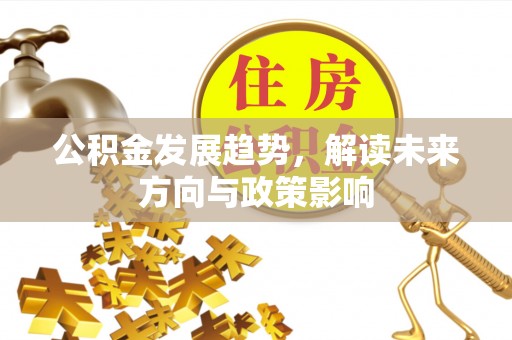 西昌公积金发展趋势，解读未来方向与政策影响