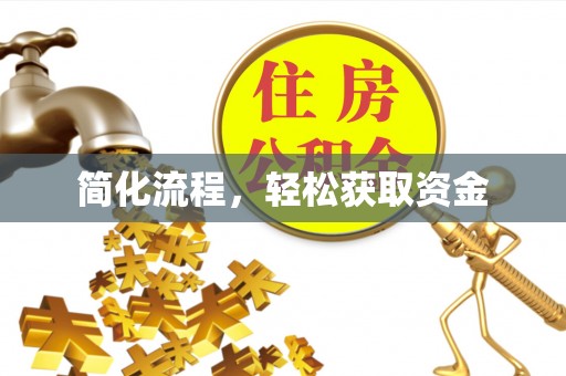西昌简化流程，轻松获取资金
