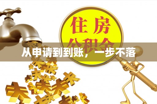 西昌从申请到到账，一步不落